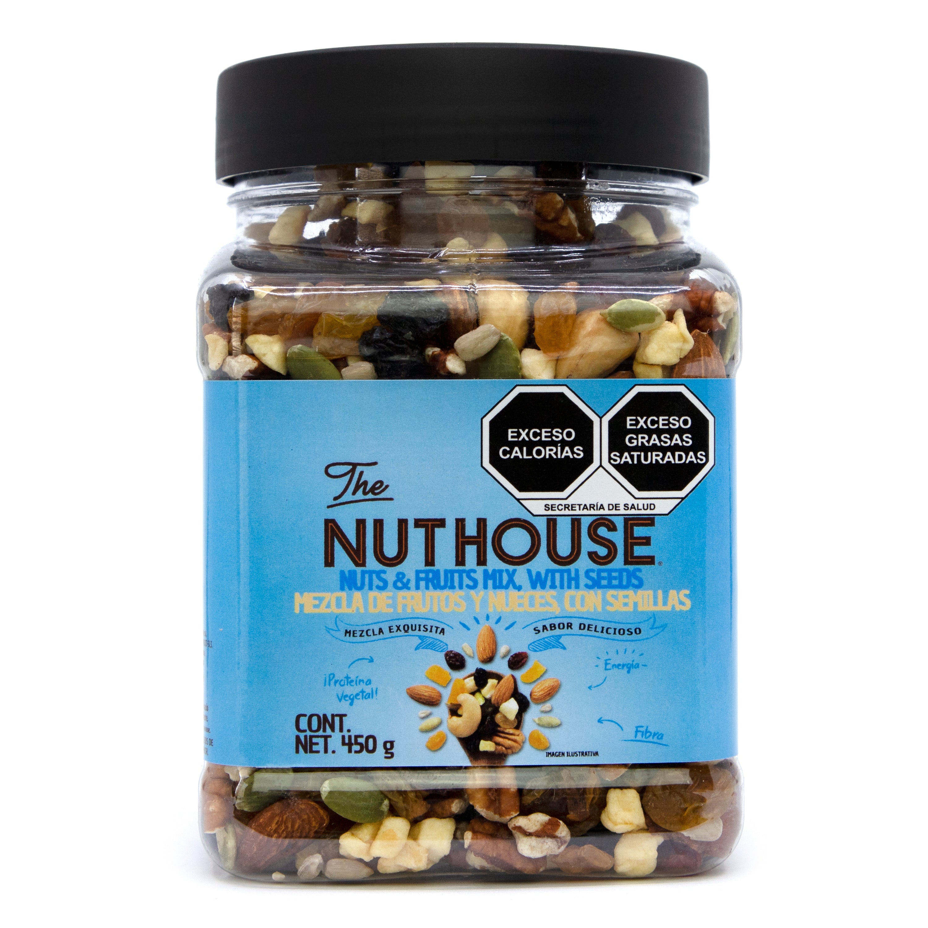 Vitrolero Mezcla de Frutos y Nueces con Semillas 450g